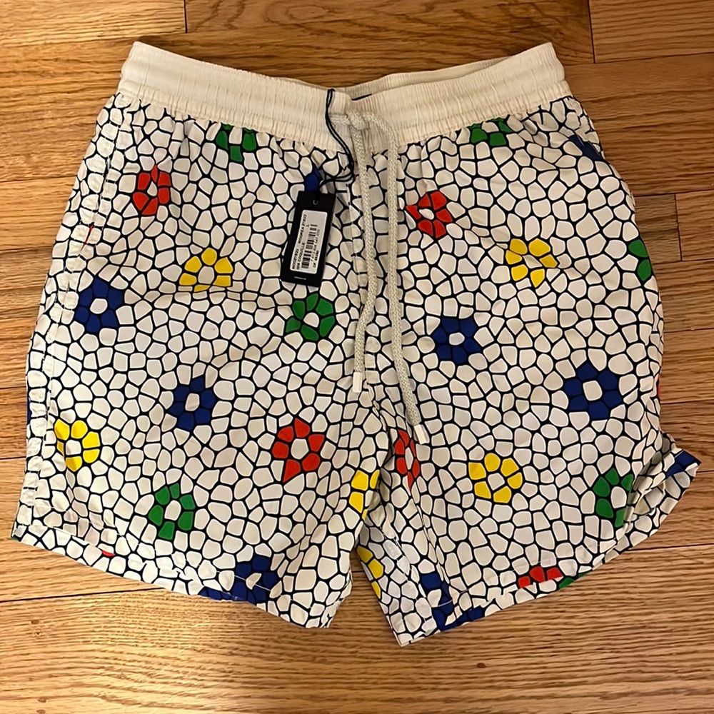Vilebrequin mad happy swim trunks